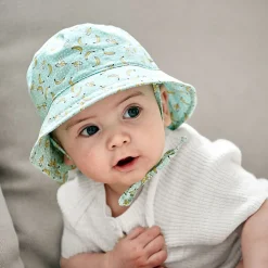 BABY BOY-Hut, bedruckt Band, UV 50