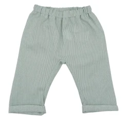 BABY BOY-Krempelhose Streifen, Leinenmischung