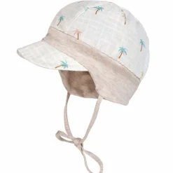 BABY BOY-Schildmütze, Band Jerseybund, Webstoff bedruckt