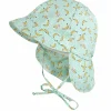 BABY BOY-Schildmütze, Futter kurzer Nackenschutz, Bindeband, UV 50