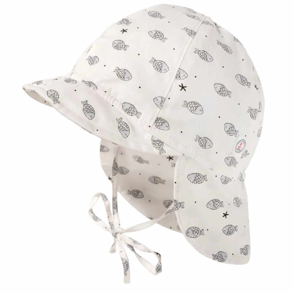 BABY BOY-Schildmütze, Futter kurzer Nackenschutz, Bindeband, UV 50