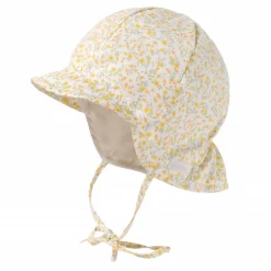 BABY GIRL-Schildmütze, Band angeschnittener Nackenschutz, Futter, UV 50
