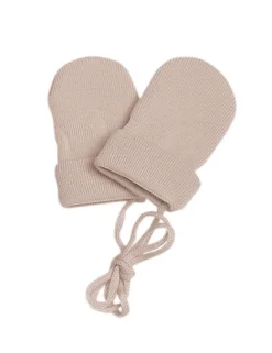 BABY-Fausthandschuhe ohne Daumen, Fleecefutter, Basicfarben