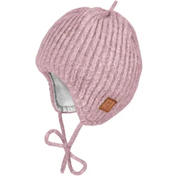 BABY-Mütze ausgenäht, Rippe Jerseyfutter