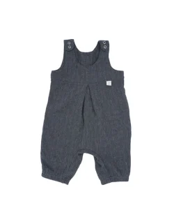 GOTS BABY BOY-Overall Musselinstoff