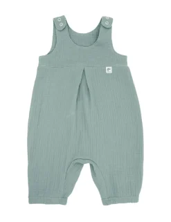 GOTS BABY BOY-Overall Musselinstoff