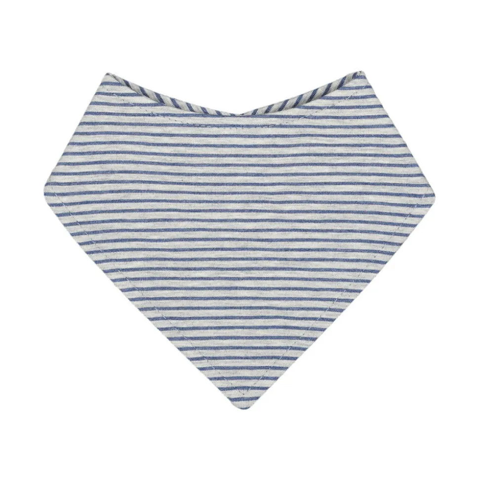 GOTS BABY-Dreiecktuch, Klett Ringeljersey