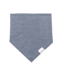 GOTS BABY-Dreiecktuch, Ringel Jersey, Druckknopf
