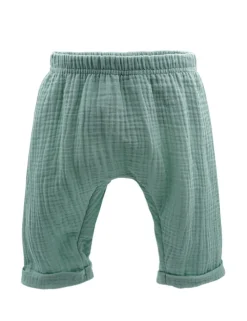GOTS BABY-Krempelhose Musselinstoff