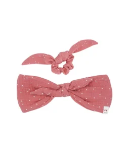 GOTS MINI GIRL-Haarband Musselinstoff