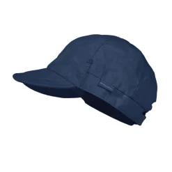 GOTS MINI-Cap, Waschoptik Gummiriegel, Futter, UV 30