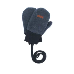 GOTS MINI-Handschuhe, Daumen Wollfleece, Strickbund