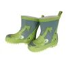 Gummistiefel Frosch Jerseyfutter, gepatcht, Reflekt 3M