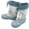 Gummistiefel "Eisbär" Fotoprint, gepatcht, Reflekt 3M, Winterfutter