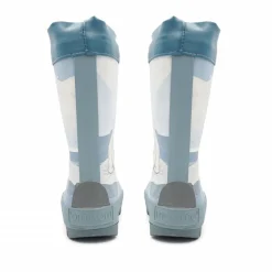 Gummistiefel "Eisbär" Fotoprint, gepatcht, Reflekt 3M, Winterfutter
