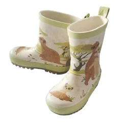 Gummistiefel "Erdmännchen", Jerseyfutter, Fotoprint, Reflekt 3M