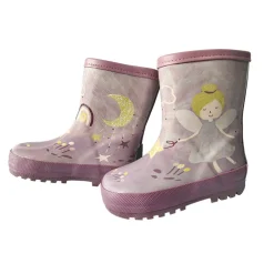 Gummistiefel "kleine Fee" Fotoprint, gepatcht, Reflekt 3M, Winterfutter