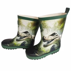 Gummistiefel T-Rex Jerseyfutter, Fotoprint, Reflekt 3M