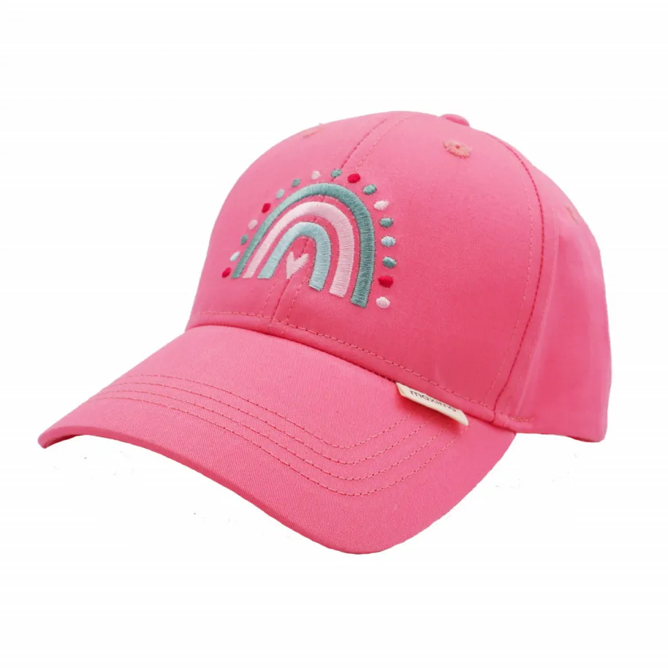 KIDS GIRL-Cap Regenbogen Klettverschluss