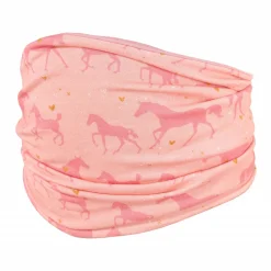 KIDS GIRL-Tube Pferde/uni reversible, Jersey bedruckt
