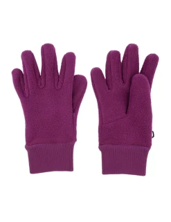 KIDS-Fingerhandschuhe, Fleece Strickbündchen
