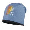 MINI BOY-Beanie middle Rollrand, Bügelmotiv, UV 50