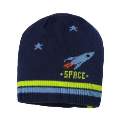 MINI BOY-Mütze, randlos Jacquard, Space