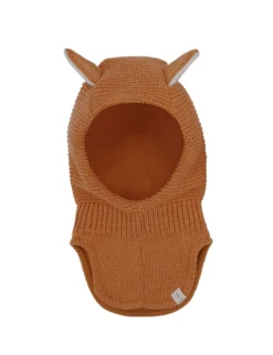 MINI BOY-Schlupfmütze, Fuchs Ohren, Futter