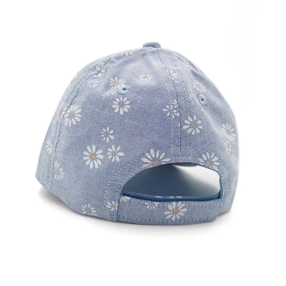 MINI GIRL-Cap, Margerite Klettverschluß