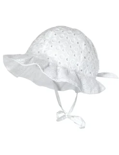 MINI GIRL-Flapper, Stickerei Schleife, Bindeband,Futter
