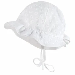 MINI GIRL-Flapper, Stickerei Schleife, Bindeband,Futter