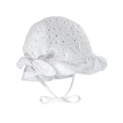 MINI GIRL-Flapper, Stickerei Schleife, Bindeband,Futter