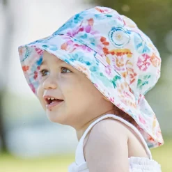 MINI GIRL-Flapper,Nackenschutz Bindeband, Futter, UV 50
