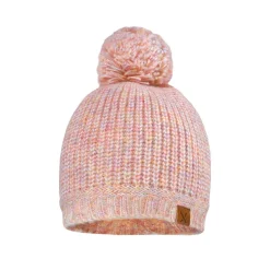 MINI GIRL-Mütze, Pompon Vollfutter