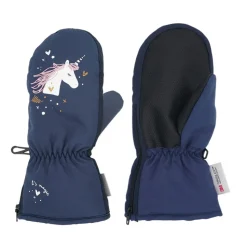 MINI GIRL-Thermofausthandschuh Daumen, "Einhorn", glow in the dark