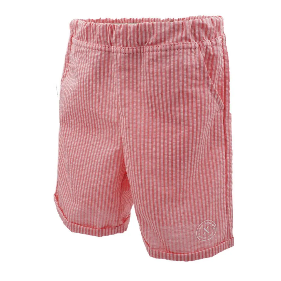 MINI-Hose mit Umschlag, Seersucker