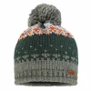MINI-Mütze, Pompon Farbwechseljacquard, Futter