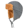 MINI-Parkamütze, Fleece/Plüsch Bindeband