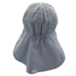MINI-Schildmütze, Streifen Nackenschutz, Bindeband, UV 30